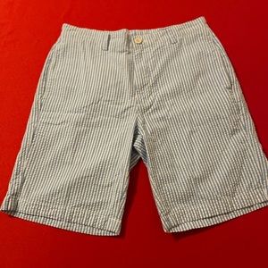 Vineyard Vines Blue Seersucker Shorts